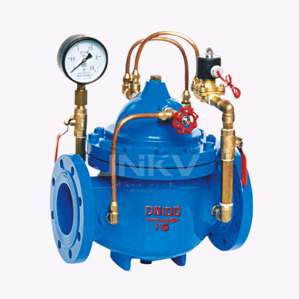 600X регулирующий клапан с электроприводом