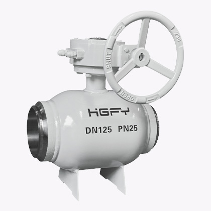 GB цельносварной шаровой кран